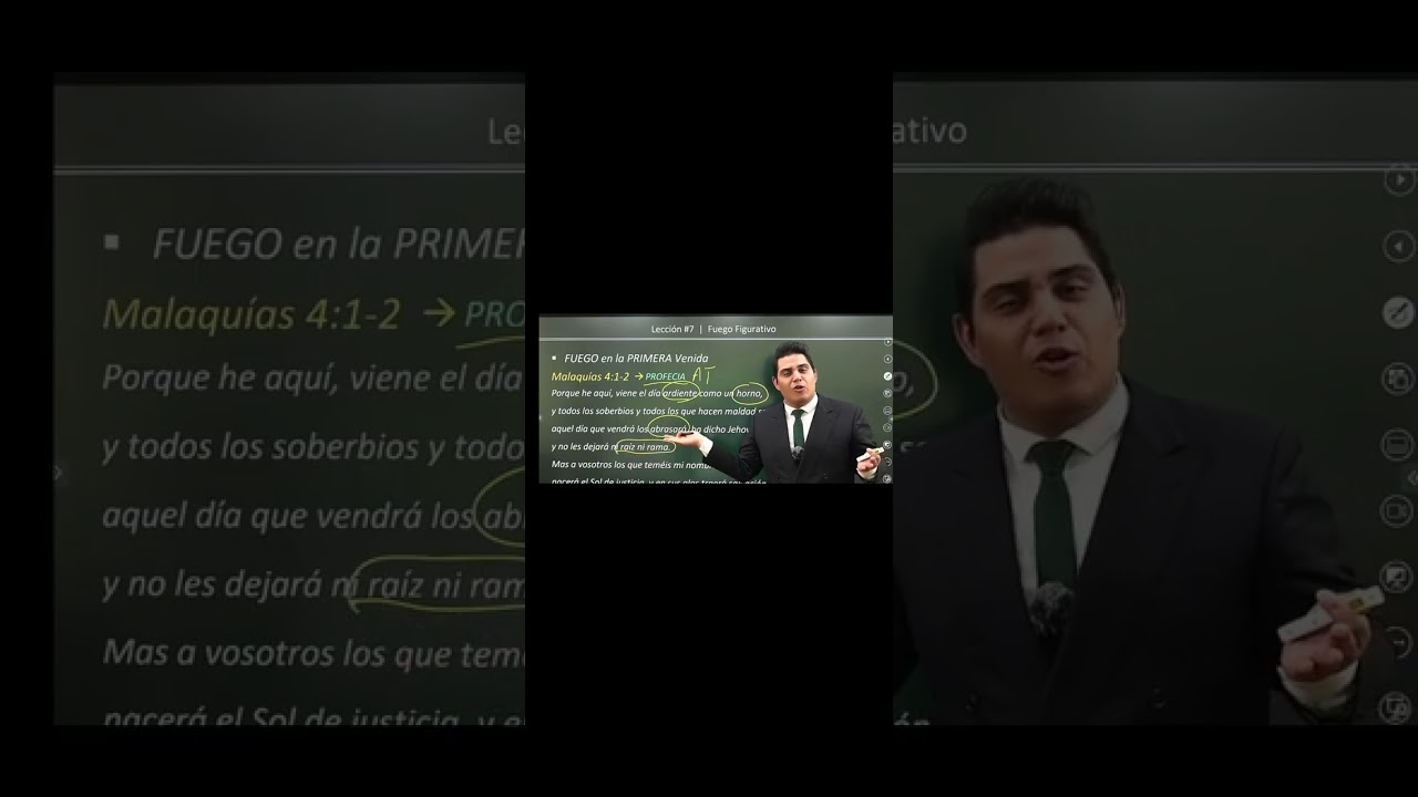 Leccion: # 7. Parte 1. Fuego figurativo. 