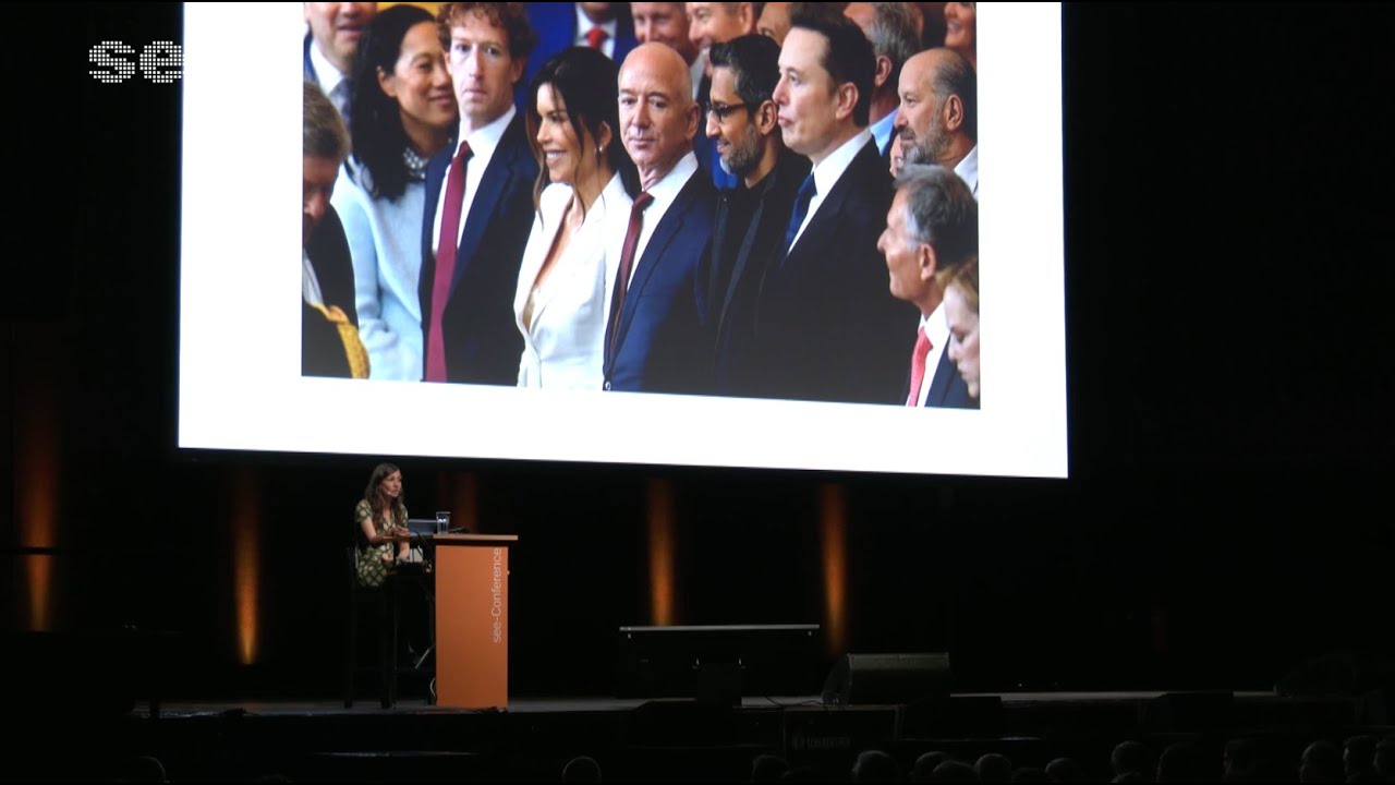 Gilda Sahebi bei der see-Conference 2025 | Erzählungen schlagen Fakten