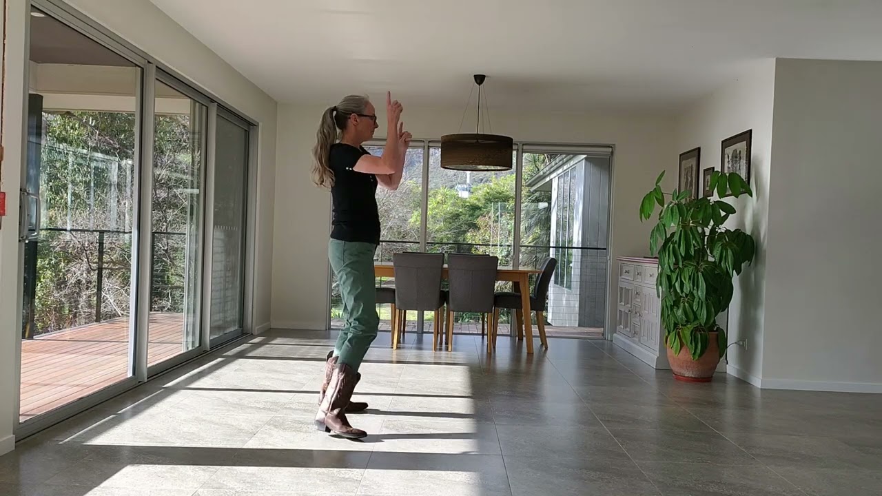 Can't Keep Up Line Dancing Tutorial and Demo Video
