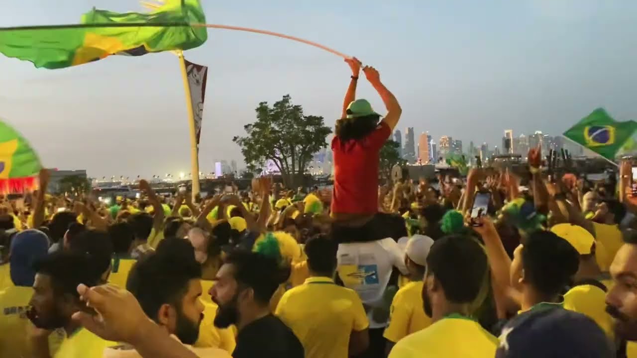 Fifa World Cup Qatar 2022 | Brazil Fan Rally