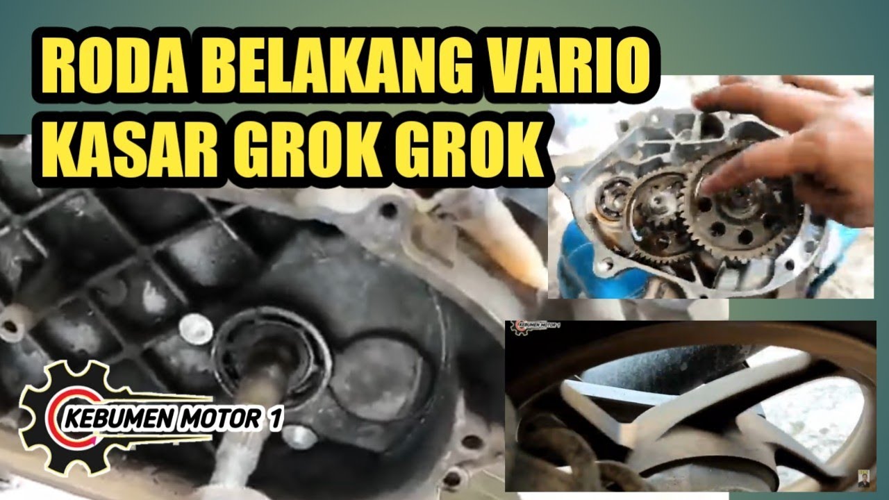 vario roda belakang bunyi kasar