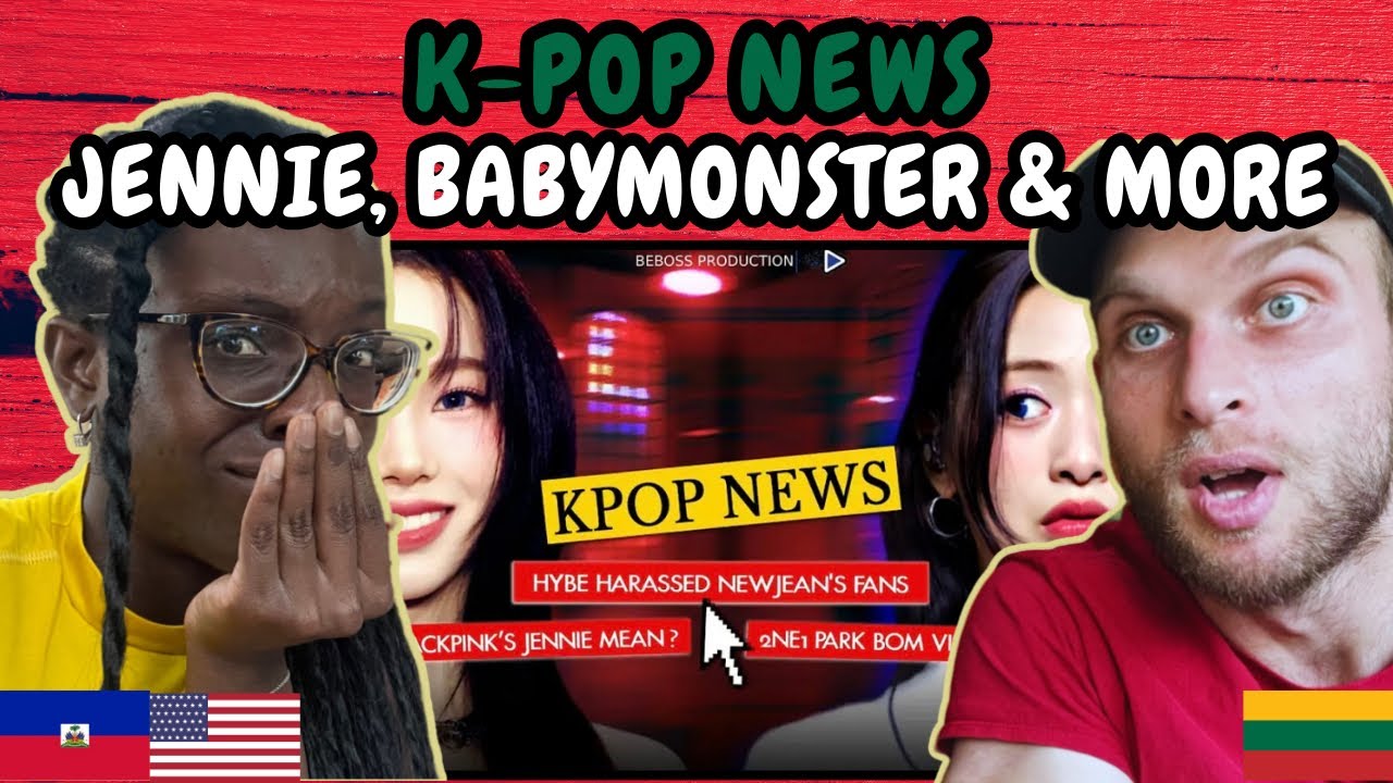 REACTION TO Kpop News: Jennie Mean to GD's Ex? Ex T-ARA Jiyeon Confirmed Divorce. Leaked BABYMONSTER