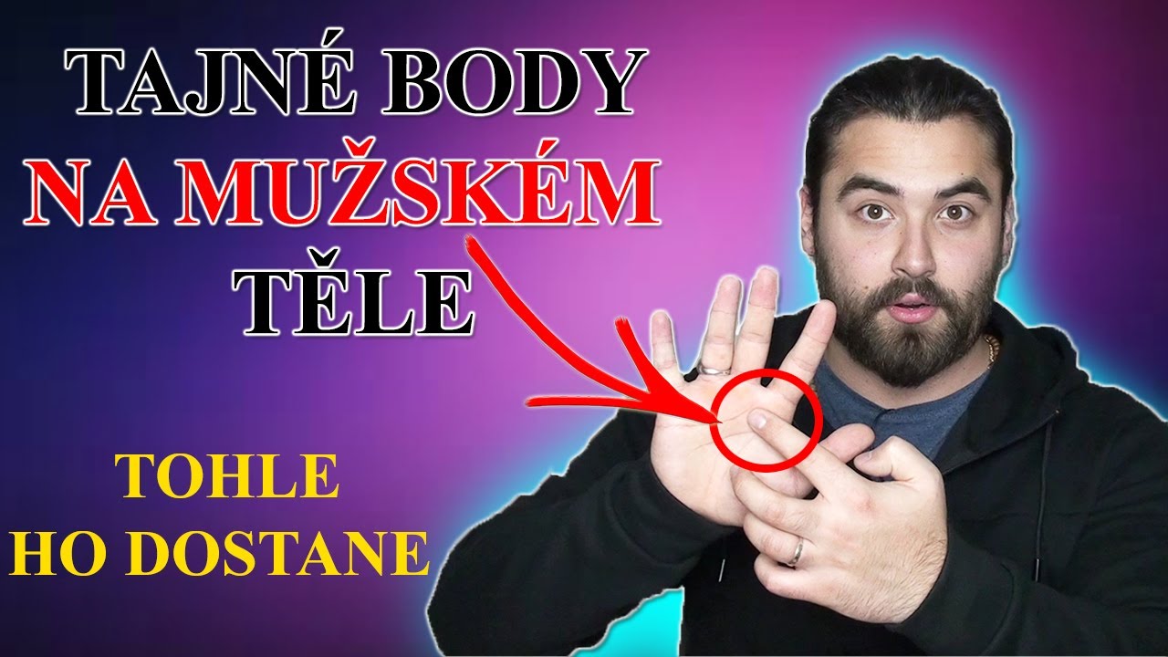 TAJN&Eacute; BODY NA MUŽSK&Eacute;M TĚLE