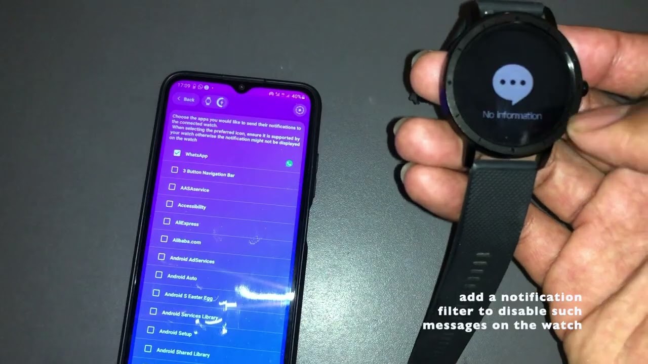 WearFit Pro alternative: Chronos notifications