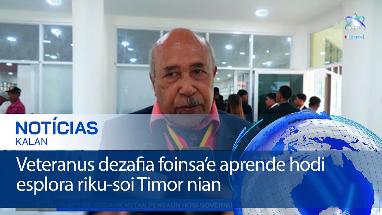 Veteranus dezafia foinsa’e aprende hodi esplora riku-soi Timor nian