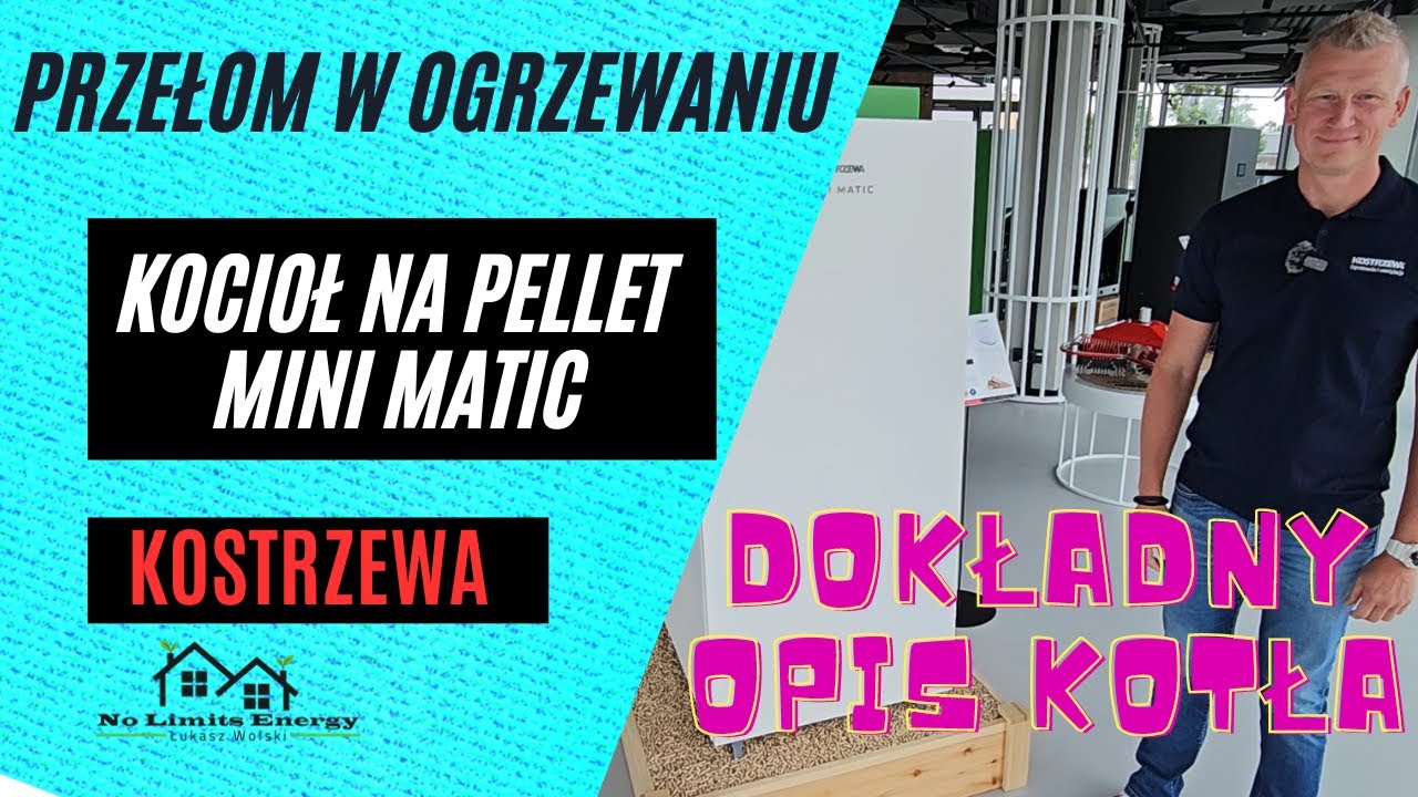 Przełom w Ogrzewaniu 👍Poznaj MINI MATIC, Kocioł Peletowy, kt&oacute;ry Zmienia Zasady Gry w Eko Technologii