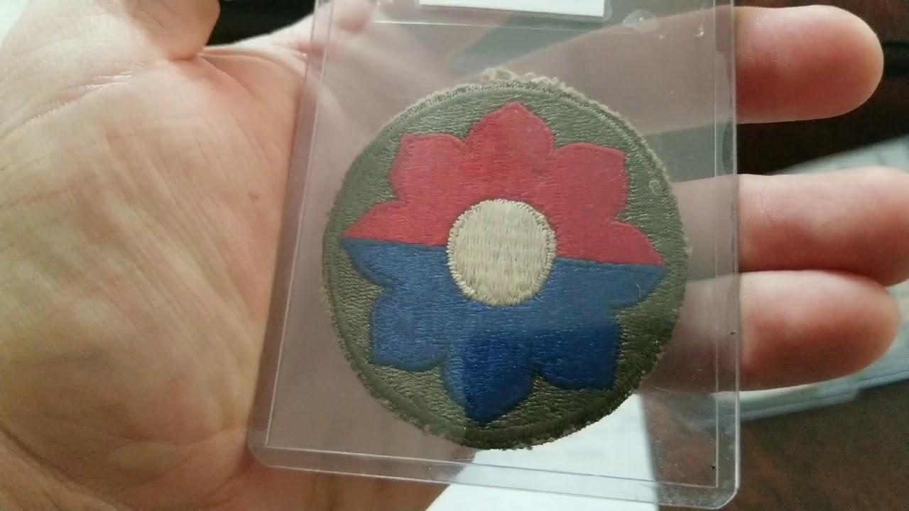 My military patch collection