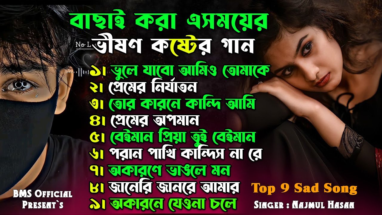 ২০২৪ সালের বাছাই করা সব বুক ফাটা কষ্টের গান😭। Best Bangla Sad Song Album 2024। Top 9 Sad Song-2024