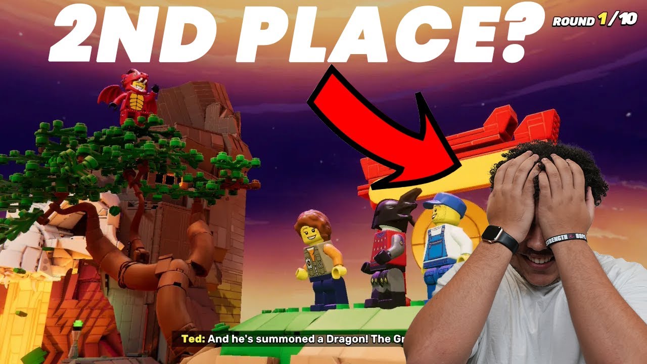 LEGO PARTY BUT 2ND PLACE WINS?!?!? FT. JC, CRAWFORD, & REGGIE