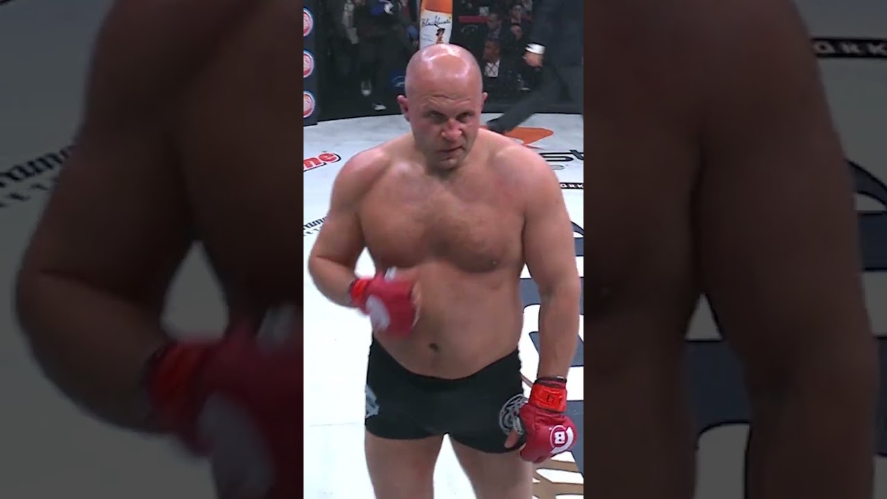 Full fight between Fedor Emelianenko v Frank Mir! #MMA #Bellator #Shorts