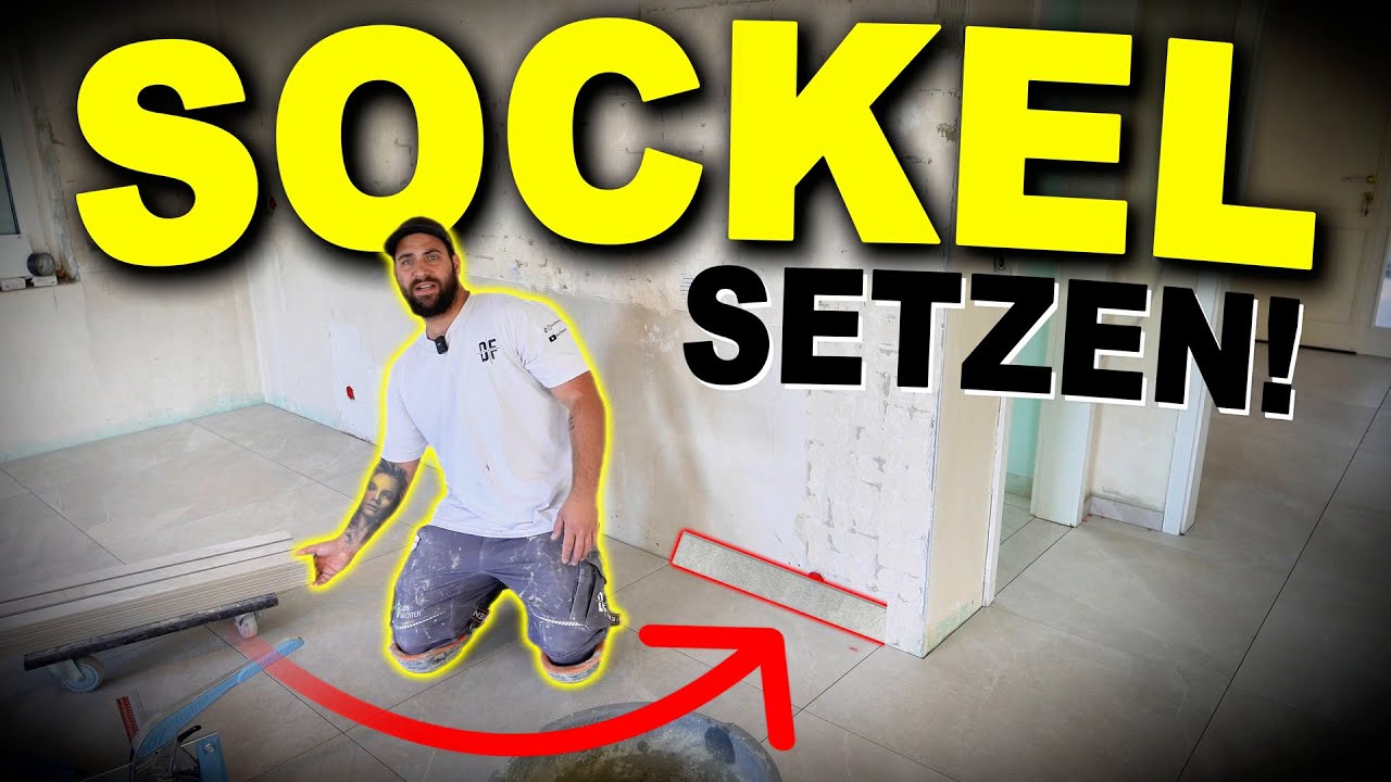 FLIESEN SOCKEL LEISTEN RICHTIG SETZEN!!