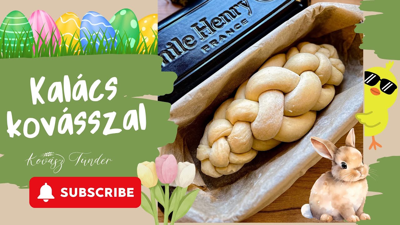 🥮 Fonott kal&aacute;cs kov&aacute;sszal k&eacute;sz&iacute;tve
