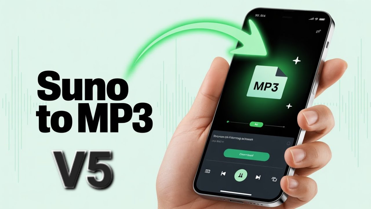 😮 Cómo Descargar Música ( V5 ) de SUNO IA en MP3  Gratis 🫠🤯🤯