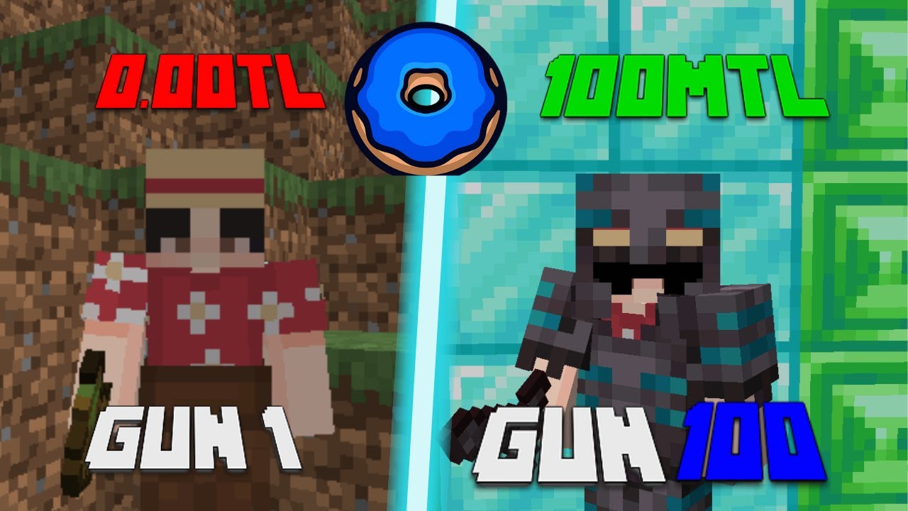 Donut SMP'de 100 GÜN Hayatta Kalmak! (MINECRAFT'IN EN ZOR SUNUCUSU)