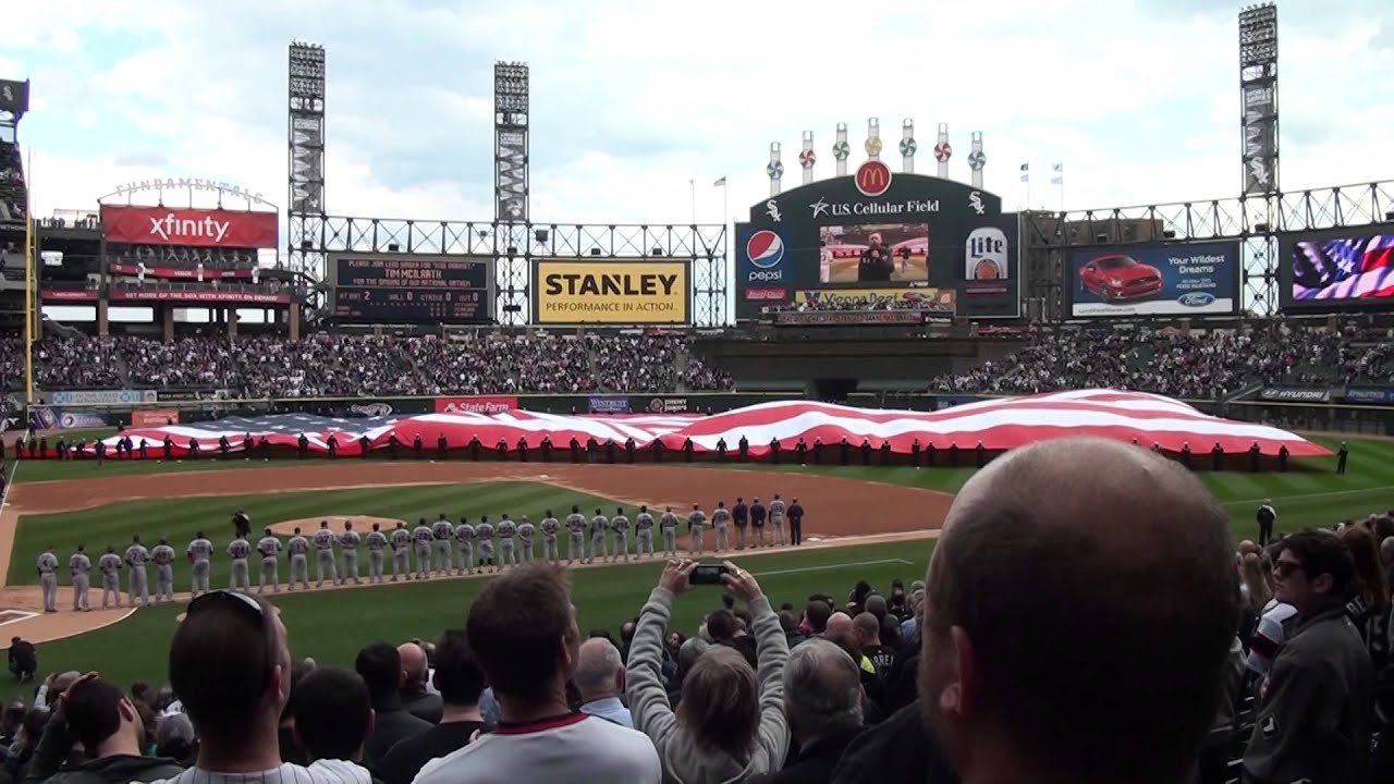 National Anthem White Sox Opening Day 4/10/2015