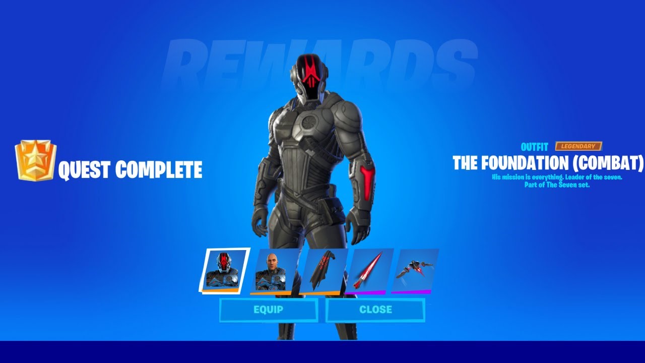 How to Unlock The Foundation Combat Style in Fortnite! (The Foundation Challenges)