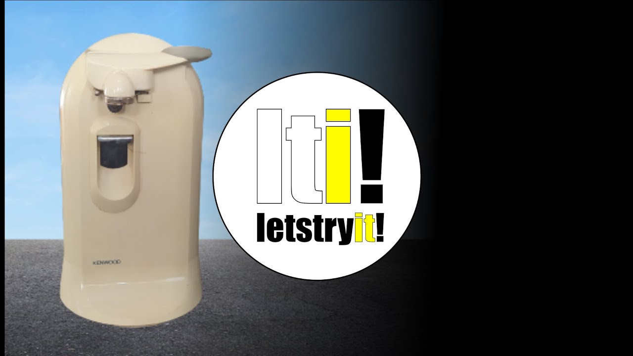 20230731 - Yellow Plastic Restore - Kenwood CO600 - Can Opener - letstryit!