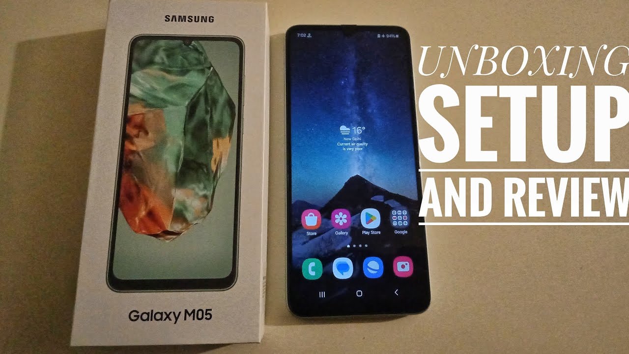 Samsung M05 Unboxing and Review 2025