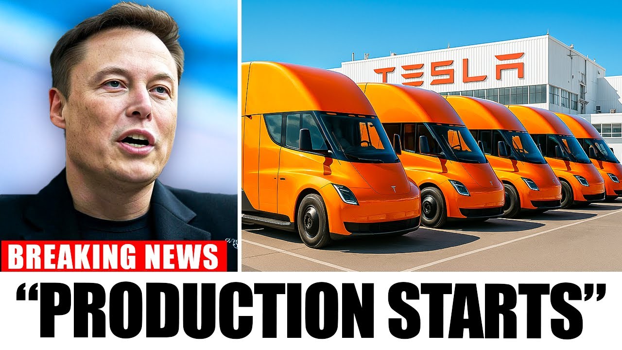 Elon Musk JUST Revealed Tesla Semi Expansion &ndash; 50,000 Big Rigs Rolling Out!