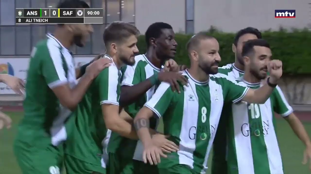 الانصار - الصفاء - بطولة لبنان لكرة القدم 25-26   18/10/2025        ANSAR-SAFA