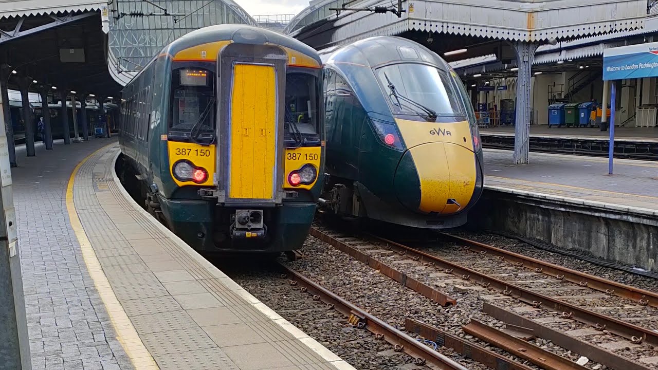Trains at London Paddington - 20/09/2021