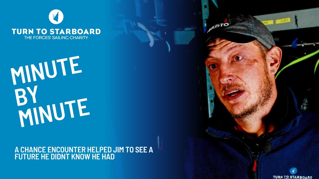 Minute by Minute; how Jim was living until he discovered sailing.