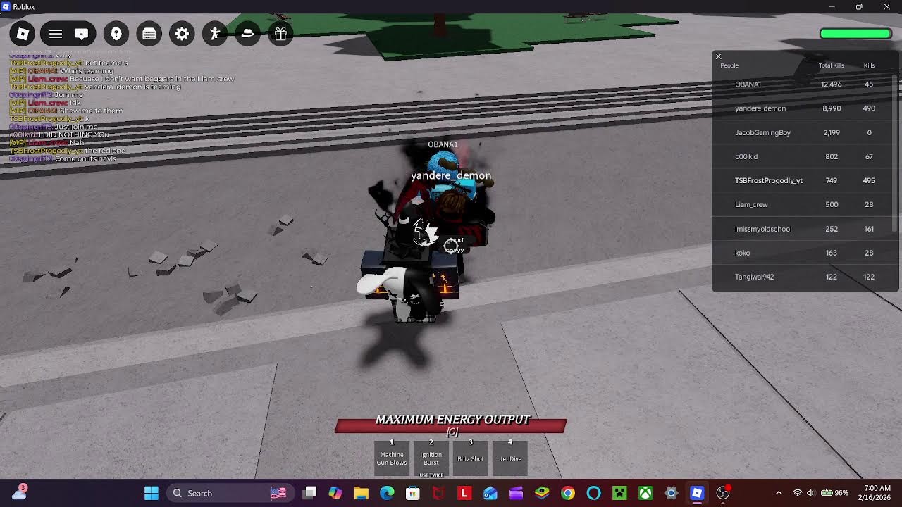 The Strongest Battlegrounds i met a fan!