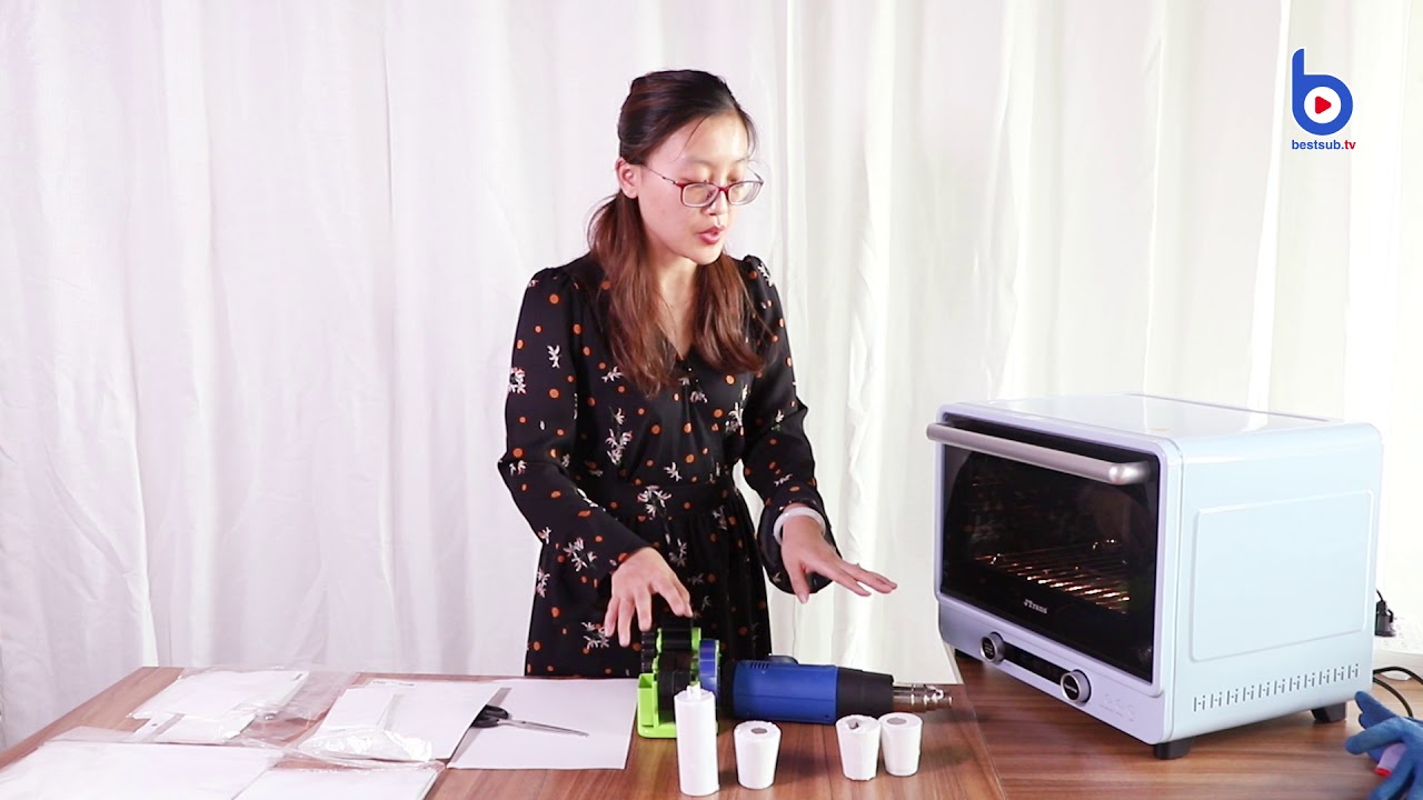 How to Use Sublimation Shrink Film Sleeve Do printing on  Sublimation Shot Glass