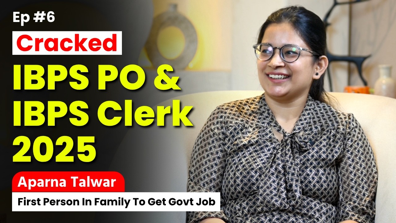 Cracked IBPS PO & IBPS Clerk | Aparna Talwar Success Story | Chronicle Talks Ep 6
