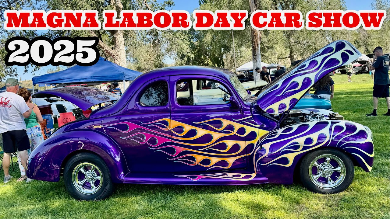 MAGNA LABOR DAY CAR SHOW 2025 - CUSTOM & CLASSIC CAR SHOW in UTAH (4K) 