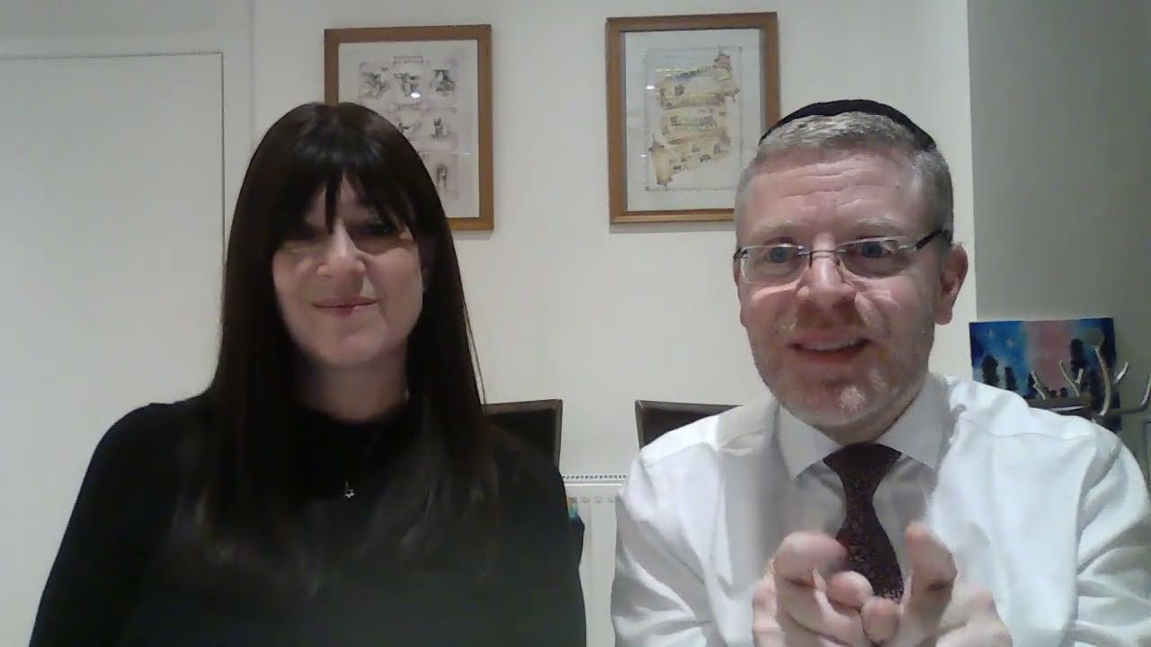 The one with something to remember. Shabbat Shalom from Rabbi Alex & Eva Chapper