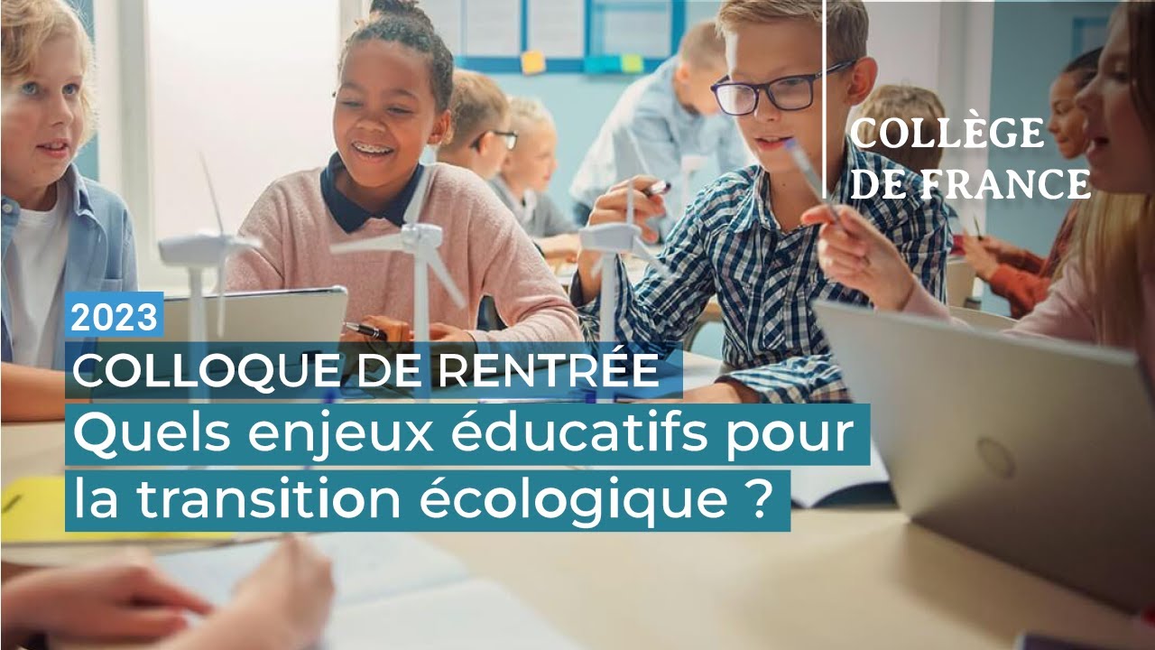 Quels enjeux éducatifs pour la transition écologique ? - Éric Guilyardi