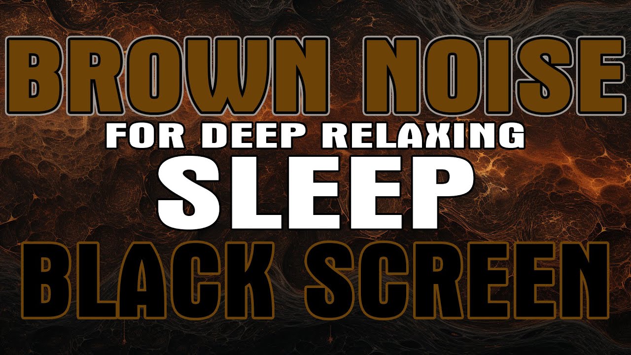 Deep Brown Noise for Stress Relief | 10 Hours