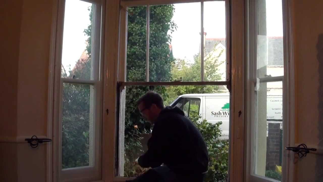 Sash Window Preservation - Double Glazing and Draught Proofing Demo