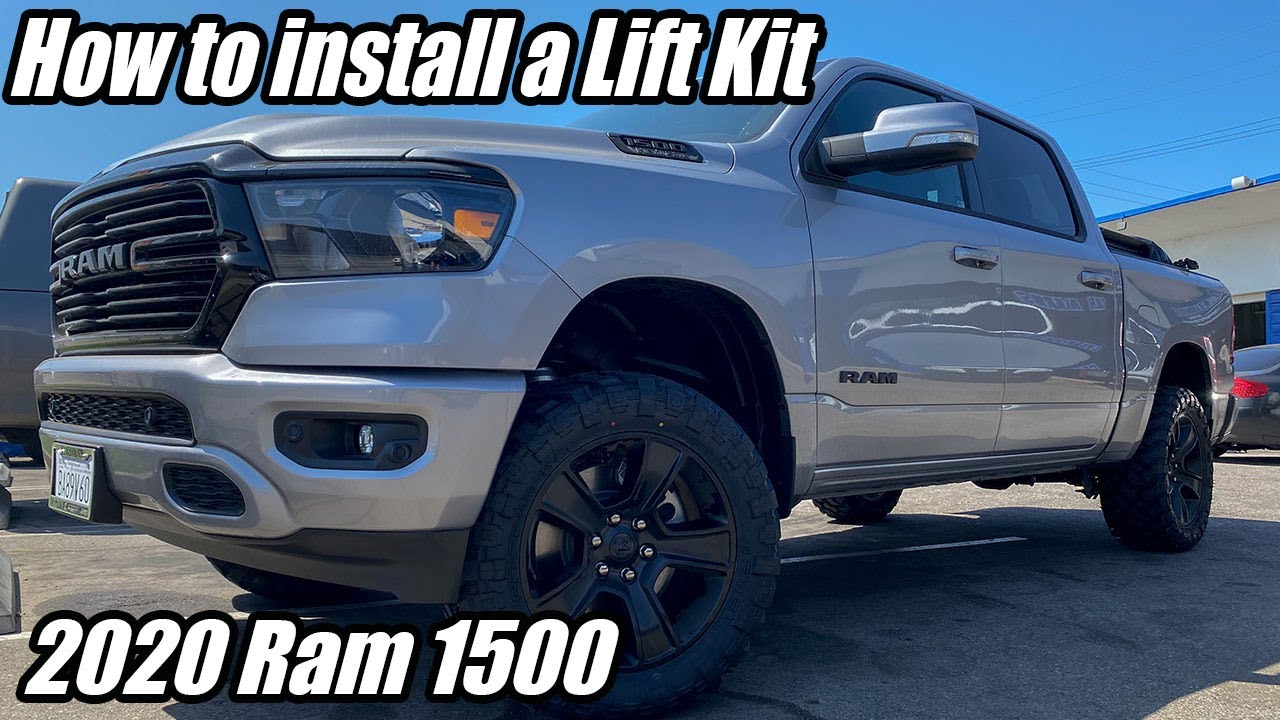 Как установить лифт-комплект — RAM Ready Lift 2020, RAM1500 3,5 дюйма 69-1935! (Руководство)