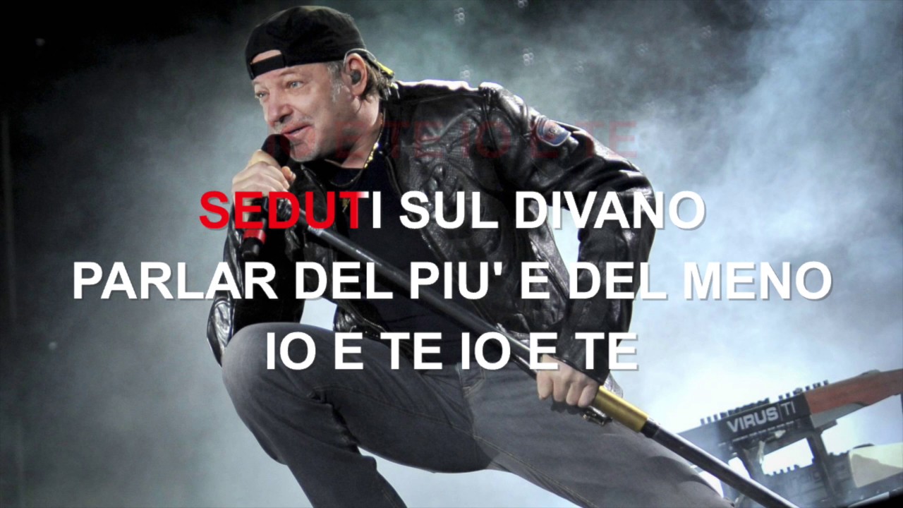 Vasco Rossi - Come nelle favole - Karaoke con testo