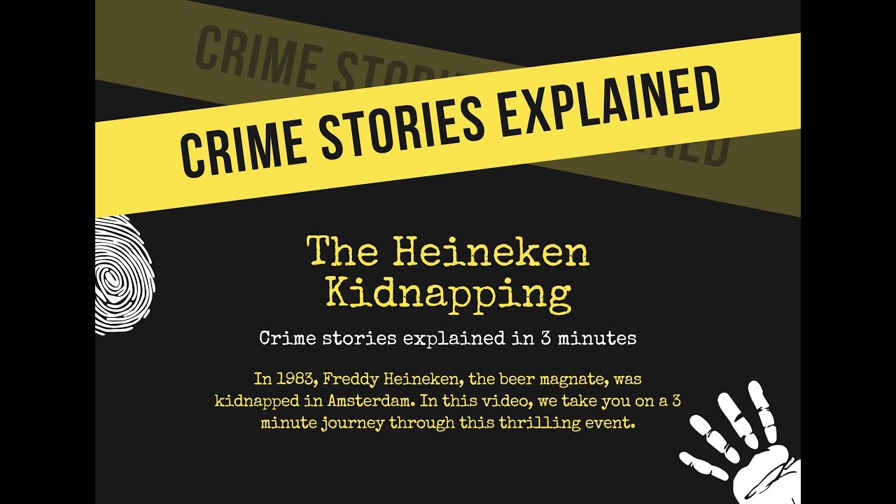 Crime stories explained in 3 minutes: The Heineken Kidnapping