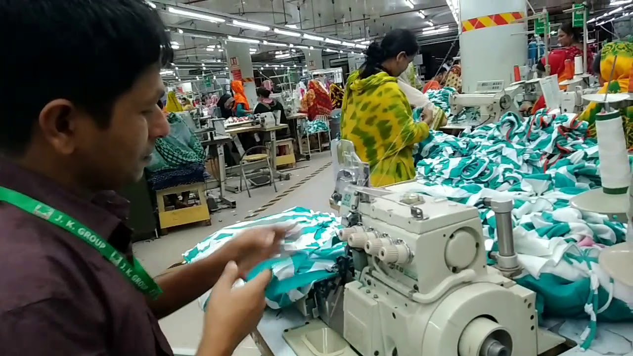 গার্মেন্টস ফ্যাক্টরিতে কিভাবে নেক জয়েন করে দেখুন। ঘরে বসে গার্মেন্টস এর কাজ শিখুন j k group