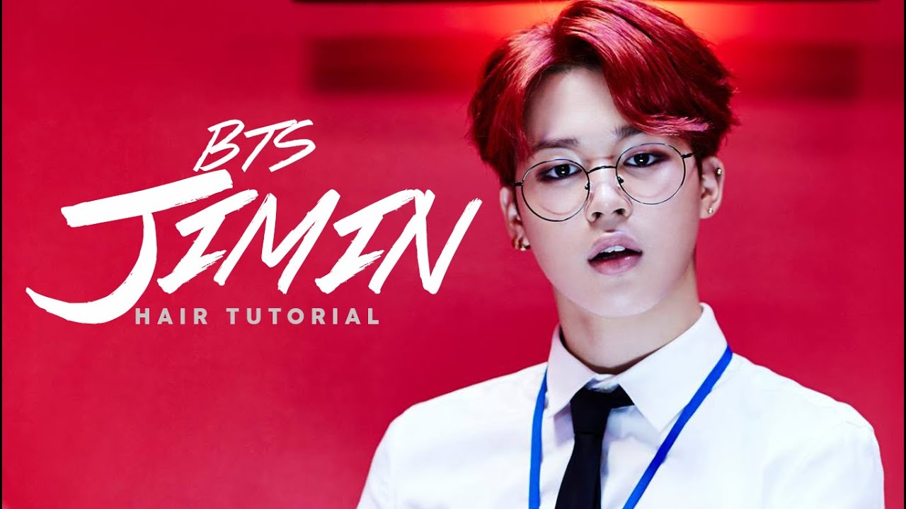 BTS JIMIN HAIR TUTORIAL 방탄소년단 지민 -  Edward Avila