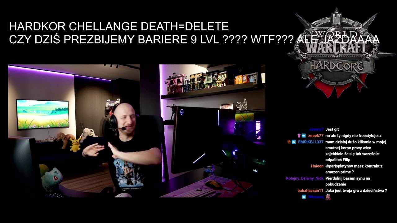 Paris platynov - Mefedro WoW hardcore DEATH = DELETE - live z 30.03.2023