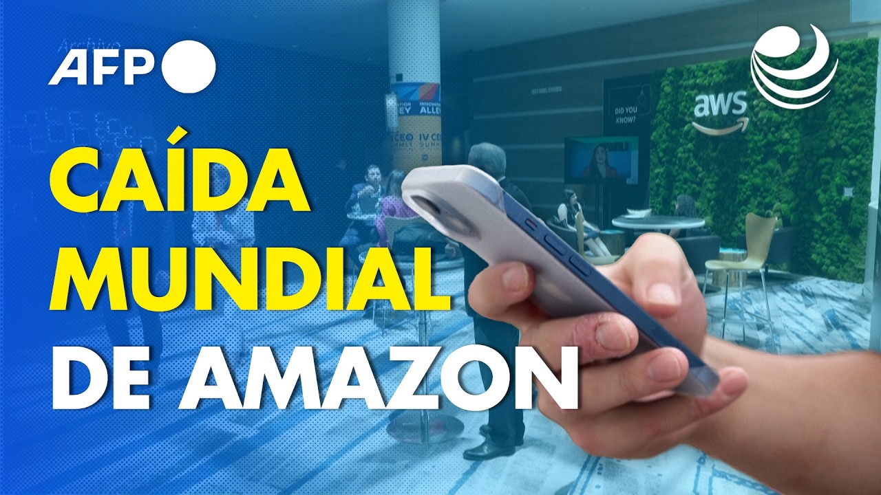 Falla global afecta a Amazon Web Services en todo el mundo