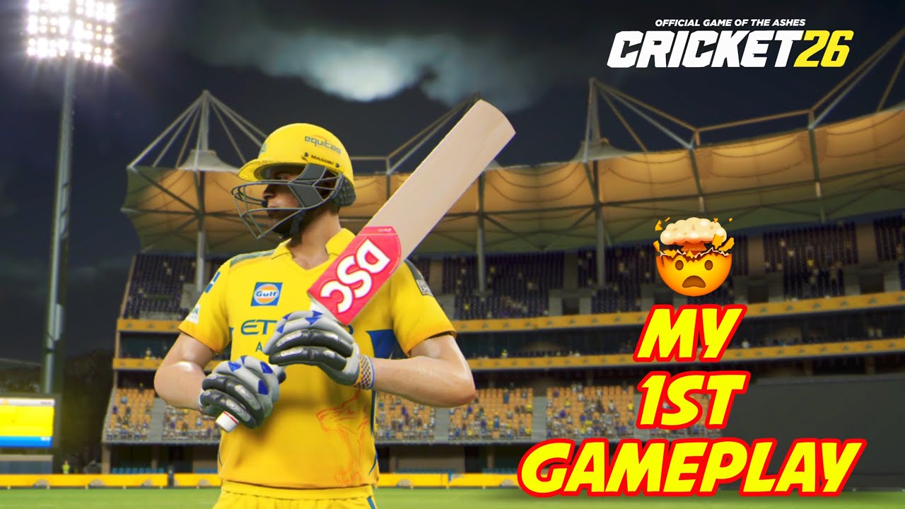 CRICKET 26 1st GAMEPLAY IN TAMIL ❤️&zwj;🔥