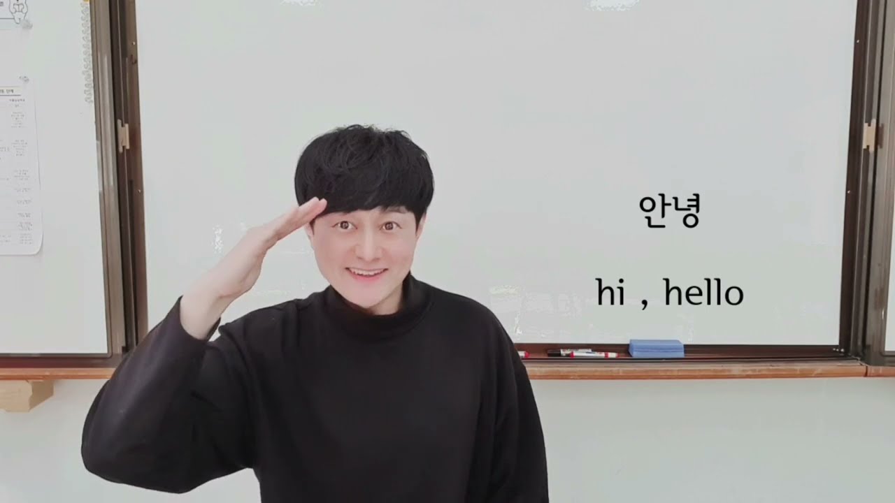 [국제수화] 제1과 '소개' / International Sign Language 'introduction'