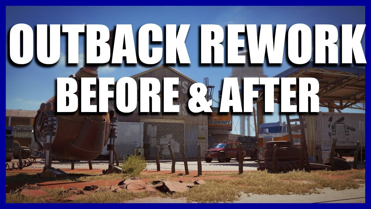 Outback Rework Before & After - Rainbow Six Siege High Calibre