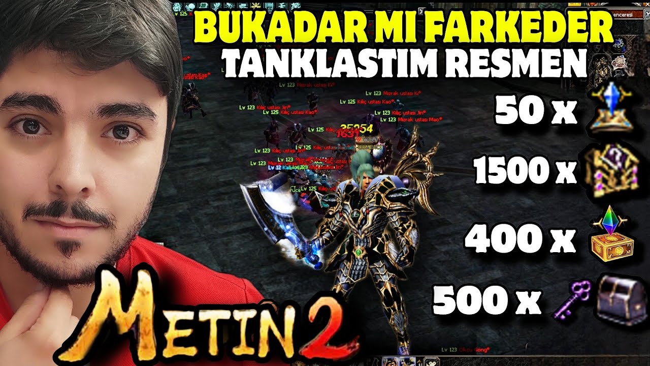 Bukadar mı Farkeder Tanklaştım Resmen l Sandığa Doyduk l Metin2 TR Ruby#193 #metin2 #metin2tr