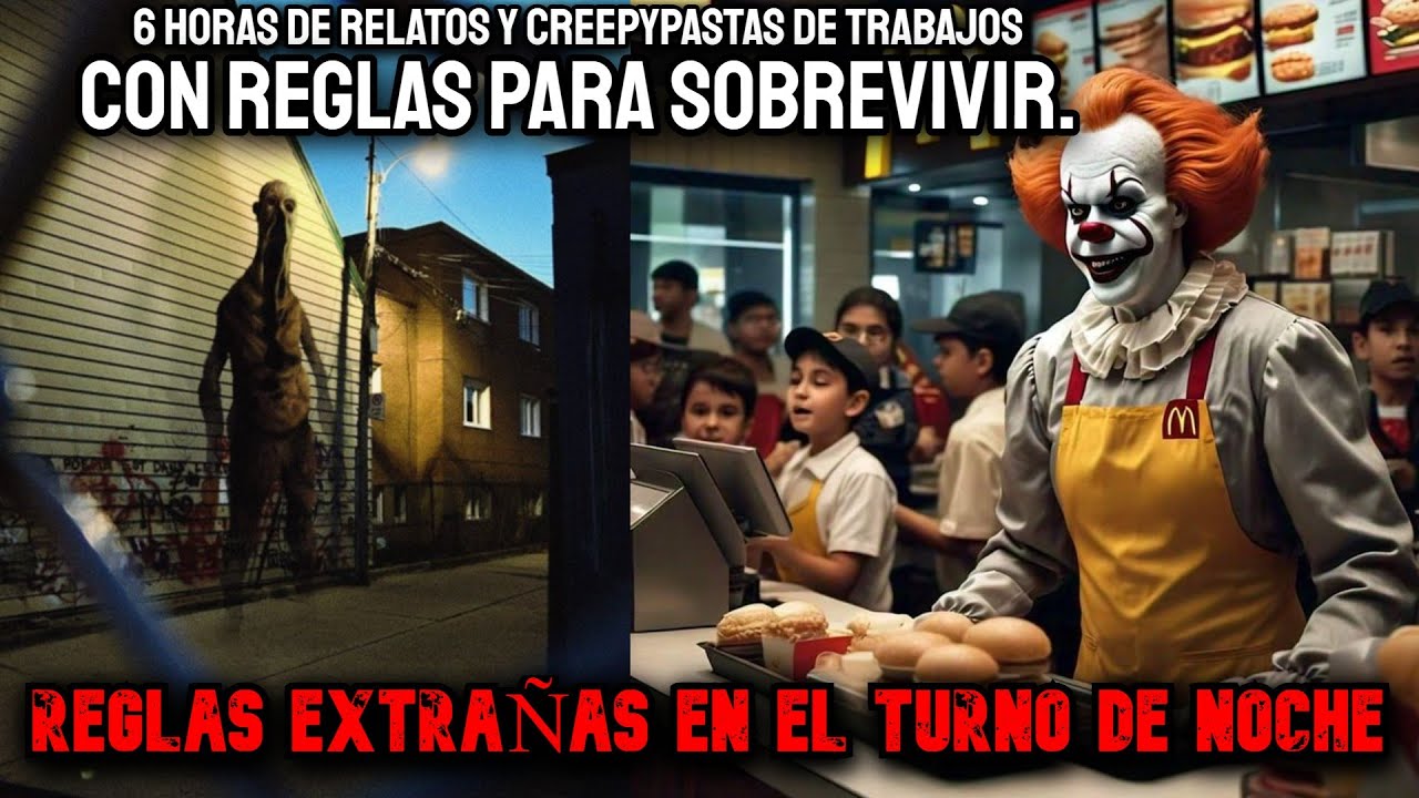 6 Historias de Terror y Creepypastas Sobre Reglas Extra&ntilde;as (4 HORAS recopilaci&oacute;n) - MercurialDark10