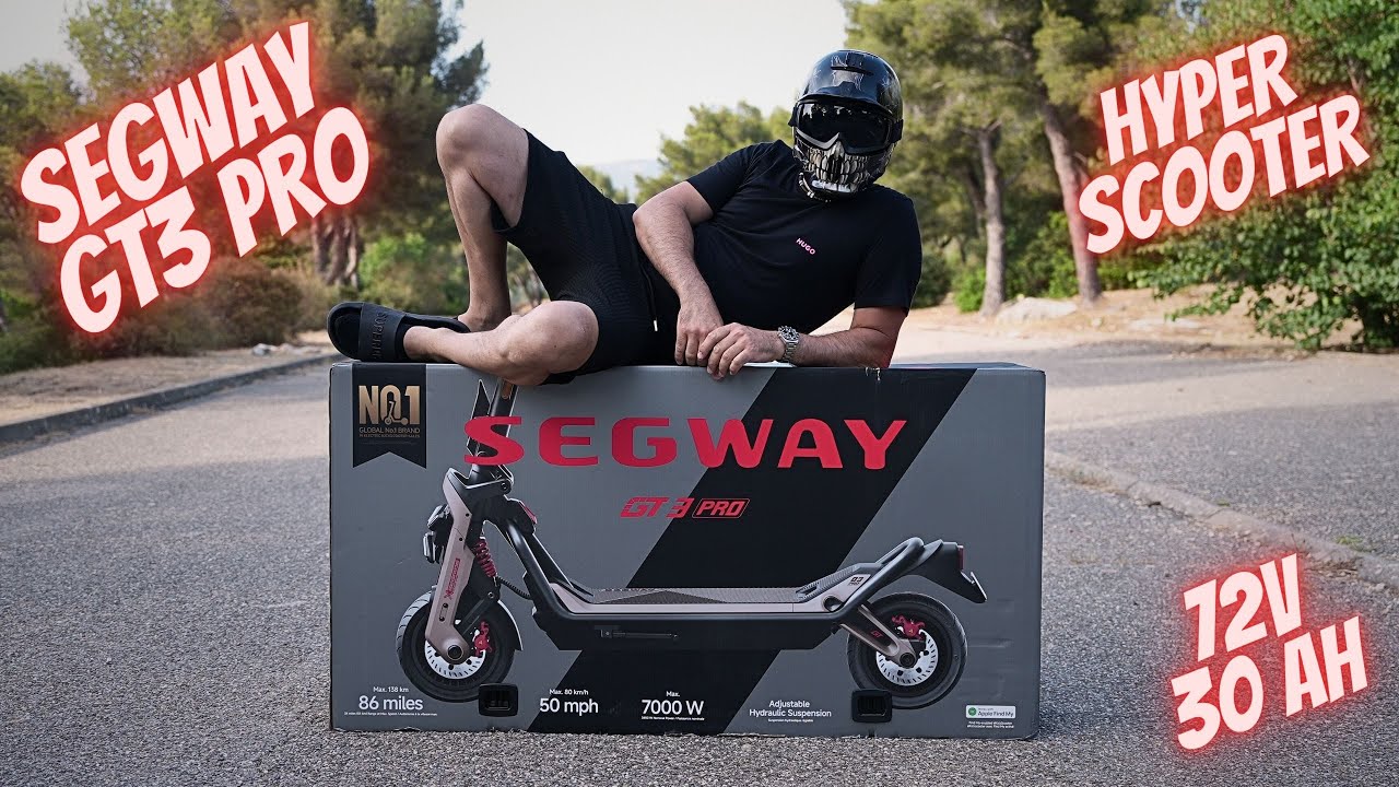 SEGWAY GT3 PRO EN EXCLUSIVITEYYYY ! HYPER SCOOTER
