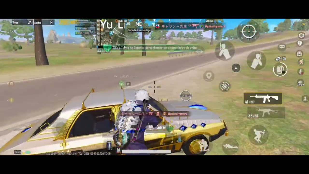 Play de ontem. Meu duo Fez a boa