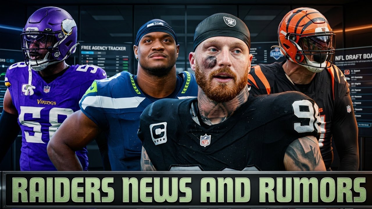 Raiders News: Free agent and NFL Draft | Las Vegas Raiders News and Rumors!