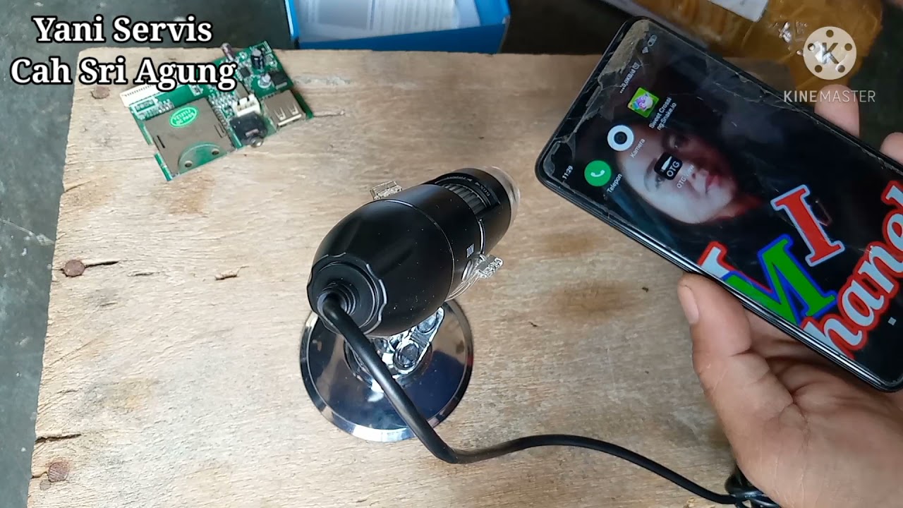 Unboxing review mikroskop digital USB via Android